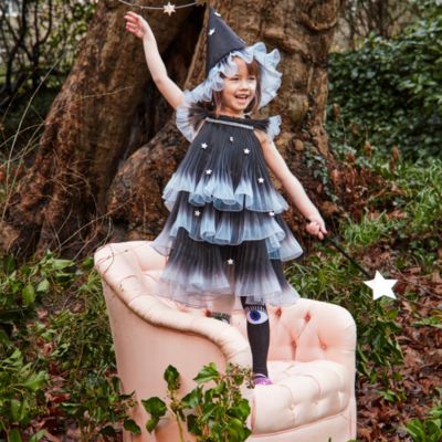 Meri Meri - Girls' Star Witch Costume - Little Kid