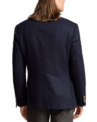Tailored Wool Flannel Blazer