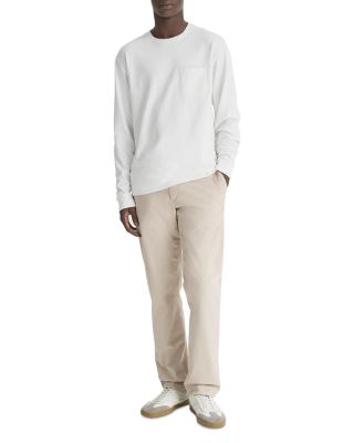 Long Sleeve Crewneck Pocket Tee