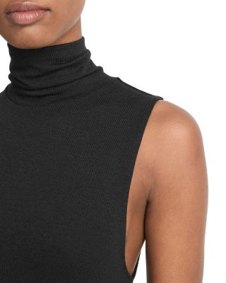 Turtleneck Midi Dress