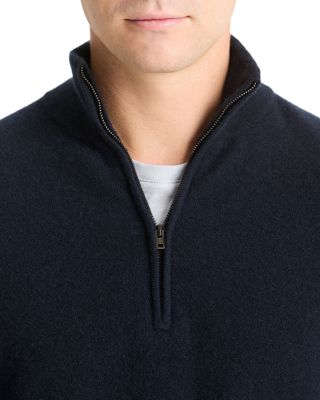 Thermal Quarter Zip Polo Sweater
