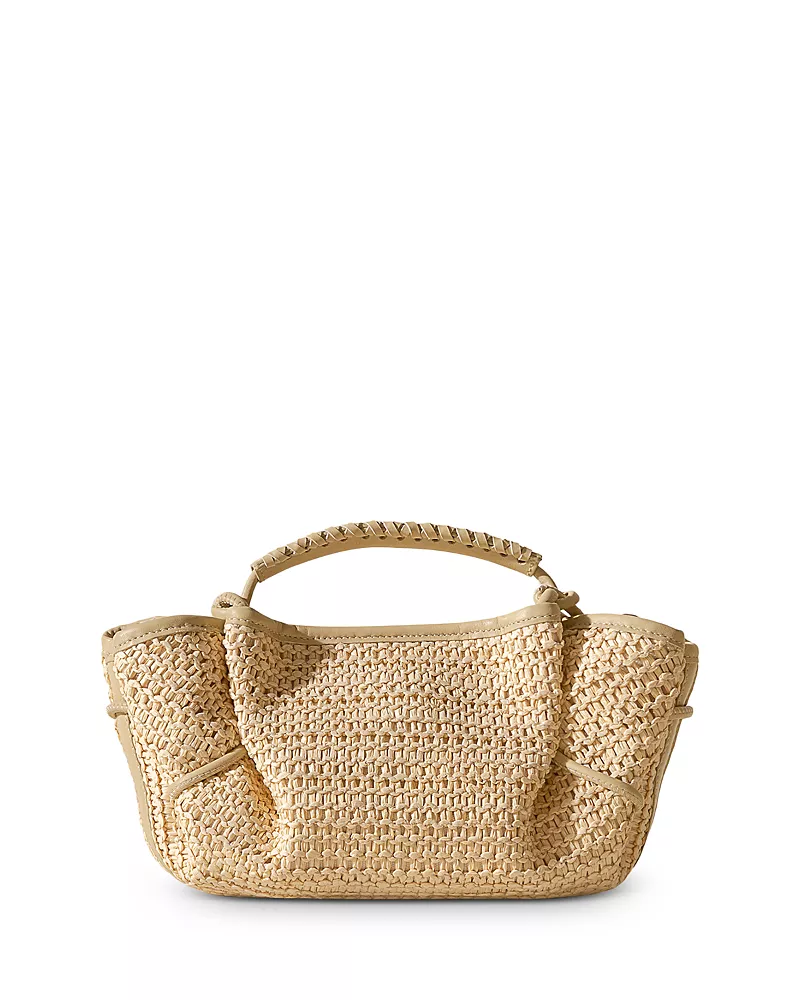 Hereu Arta Mini Raffia Crossbody