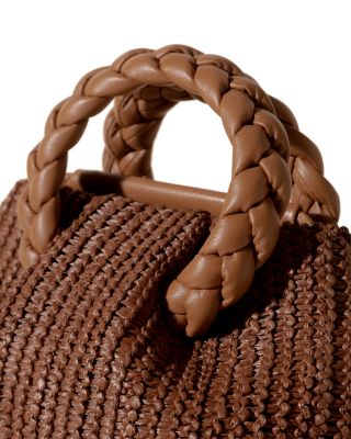 Bombom M Raffia Crossbody