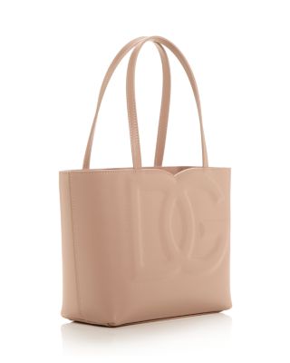 Leather Logo Tote