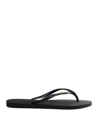 Women's Slim Logo Flip Flop Sandals
