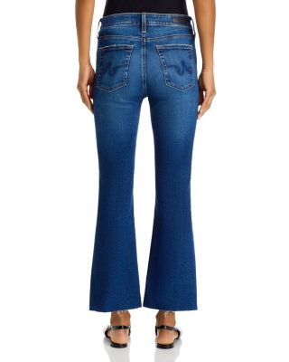 Farrah Mid Rise Cropped Bootcut Jeans