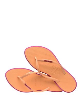Women's Slim Point Flip Flop Sandals