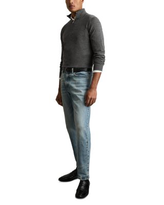 Quarter Zip Wool Sweater