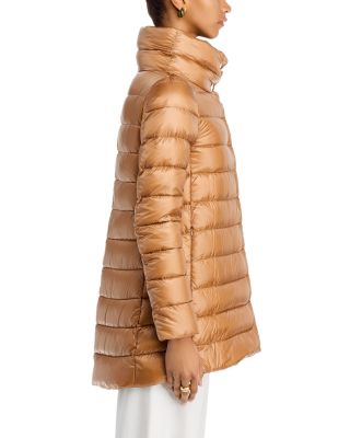 Amelia Stand Collar Down Puffer Coat