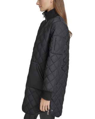 Ladies Woven Quilted Jacket 