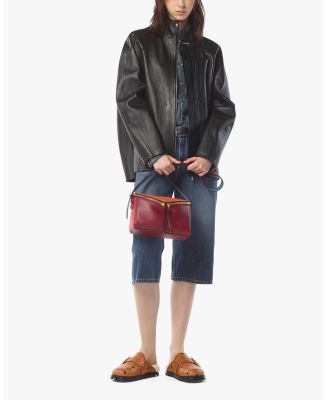 Diamant 3D Leather Shoulder Bag