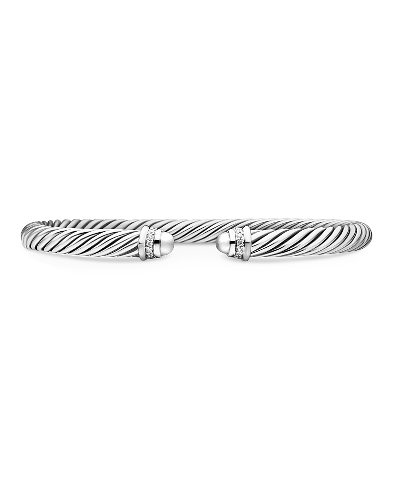 David Yurman Cable Classics Bracelet with Diamonds, 5mm