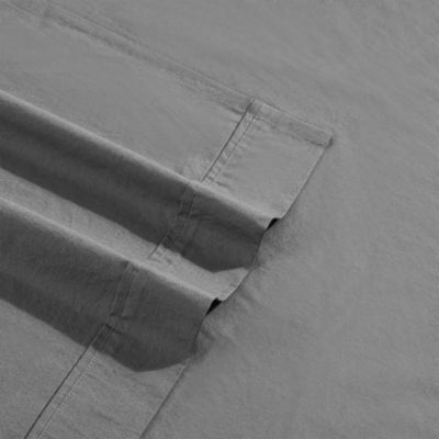 Washed Percale Cotton Sheet Set, Twin XL
