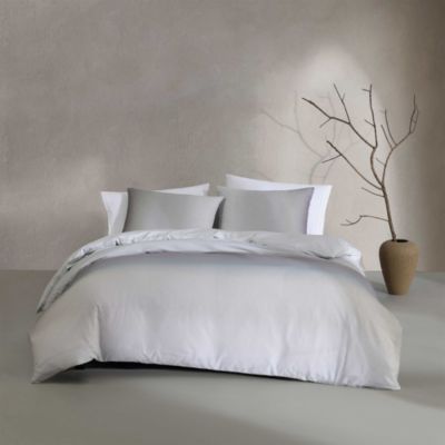 Atmosphere Ombre Cotton Sateen Duvet Cover Set, Queen