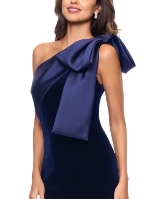 AQUA Velvet Gown - Exclusive