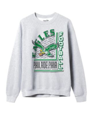 Junk Food Clothing - Unisex NFL Philadelphia Eagles Backfield Crew Fleece Sweatshirt