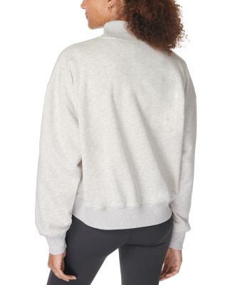 Revive Crop Half Zip Sweatshirt