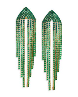 Nadri - Starlet Cascading Stone Statement Earrings