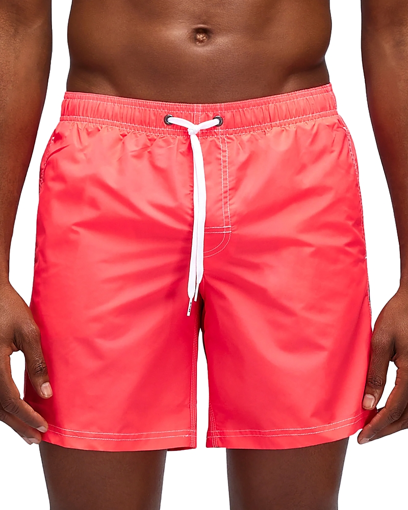 Sundek Regular Fit 14 Board Shorts In Red