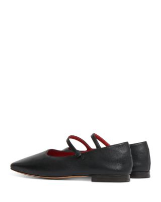 Women&#39;s Square Toe Mary Jane Flats