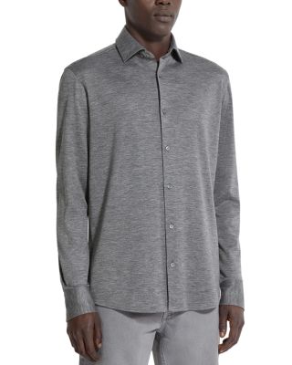 Zegna Phillip Button Front Shirt