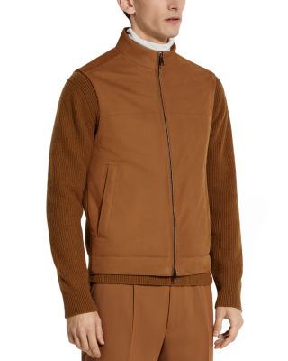 Zegna - Leather Vest