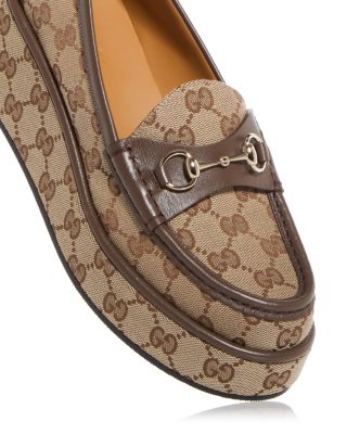 Women's Horsebit Platform Loafers