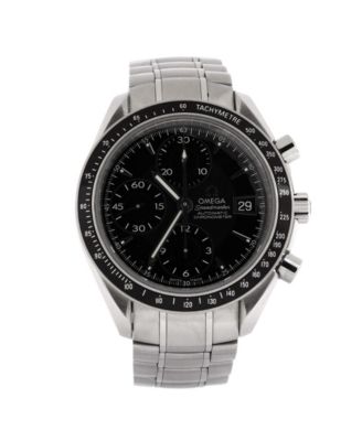 Pre-Owned Omega - Speedmaster Date Chronograph Chronometer Automatic Watch in Stainless Steel 40mm