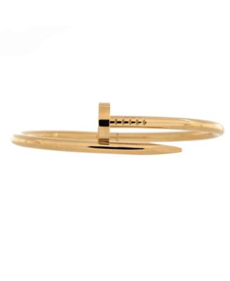 Pre-Owned Cartier Classic Juste un Clou Bracelet 18K Gold
