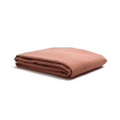 Linen Blend Duvet Cover, Twin