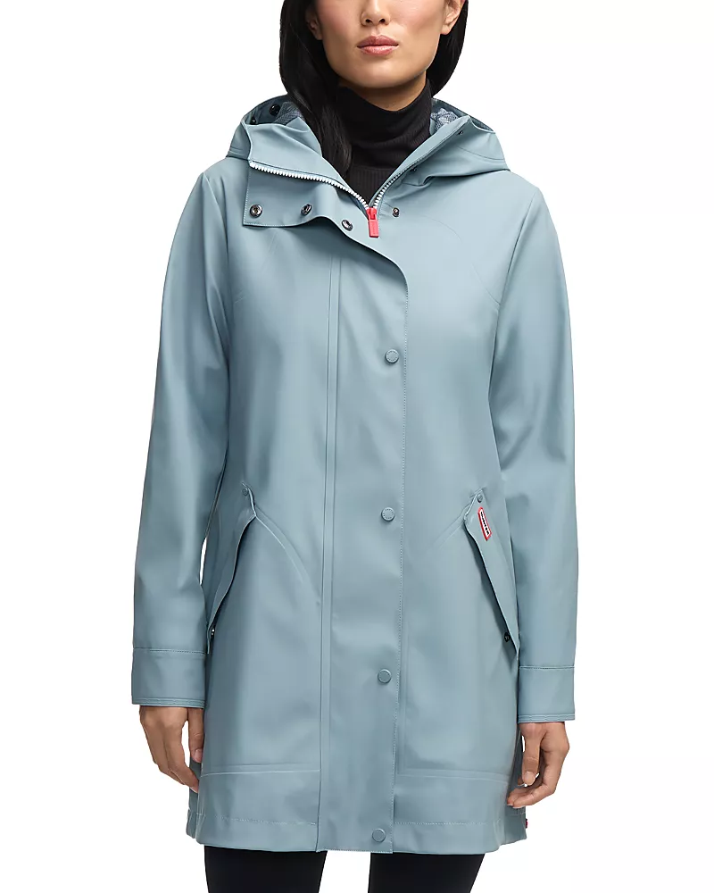 Hunter Abbey Short Rubberized Rain Jacket