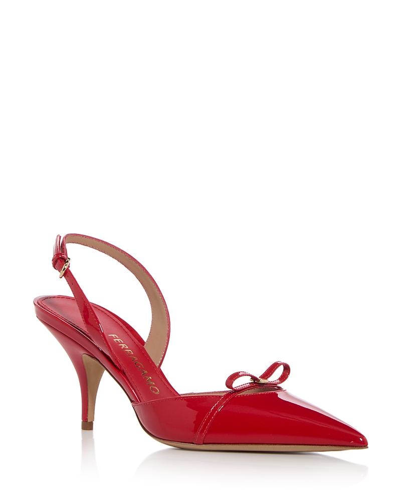 Ferragamo Women's Gylla 70 Slingback Pumps