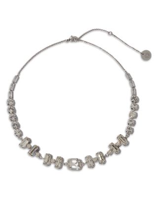 Maje Strass Choker Necklace, 16