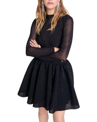 Maje - Joyalstrassi Rhinestone Skirt