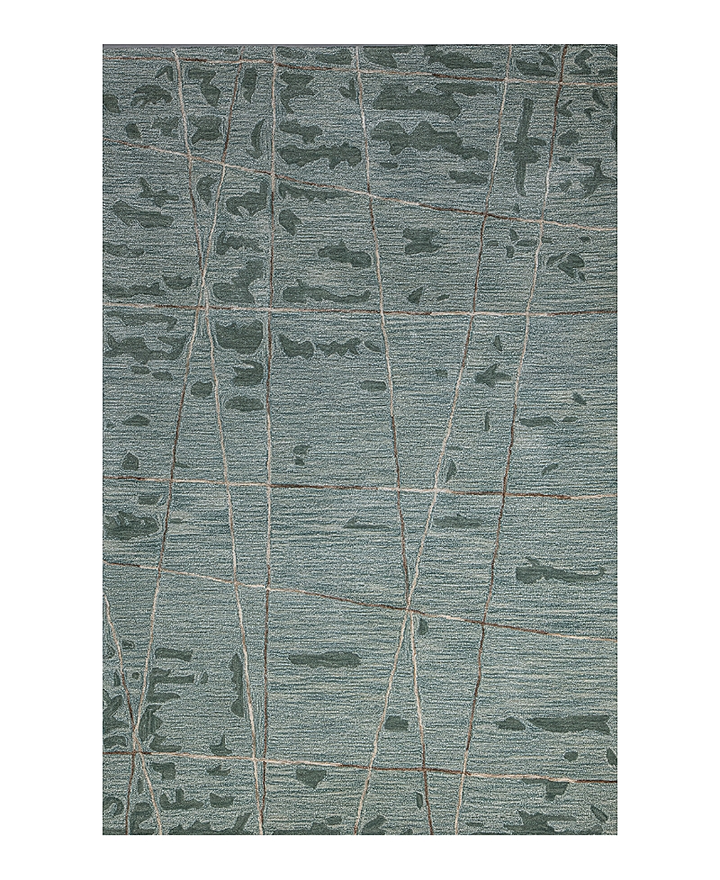 Bashian Larchmont Lr392 Area Rug, 8'6 X 11'6 In Aqua