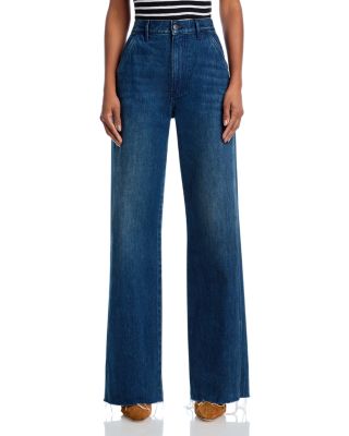 Taylor High Rise Wide Leg Jeans in Northern Lights