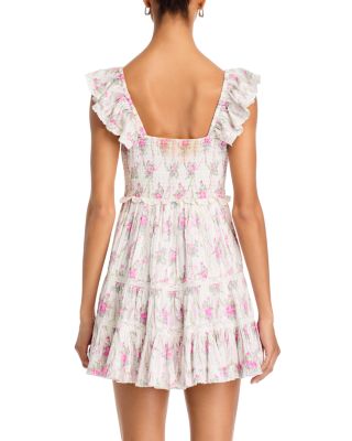 Presline Lace Trim Dress