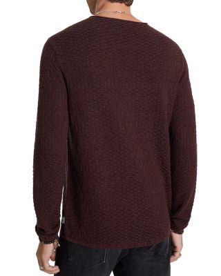 Riley Textured Crewneck Sweater