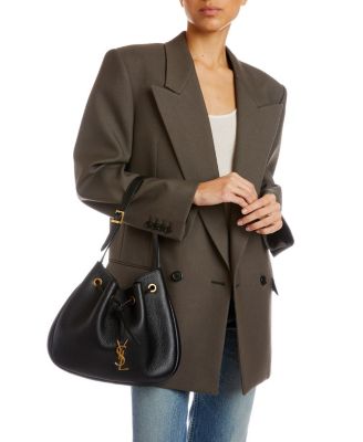 Paris Vii Small Hobo in Grained Leather
