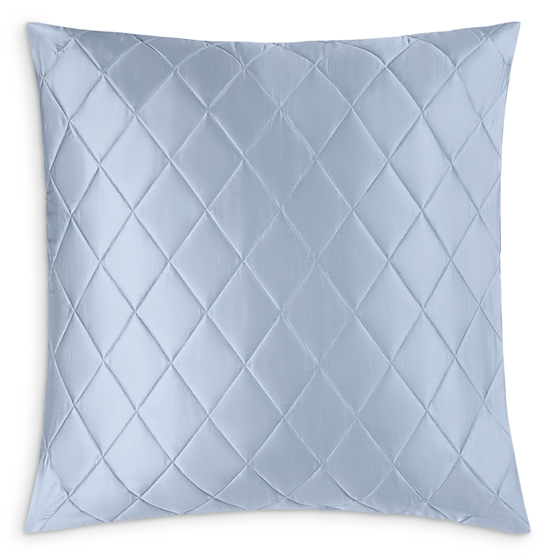 Matouk Nocturne Quilt Euro Sham In Hazy Blue