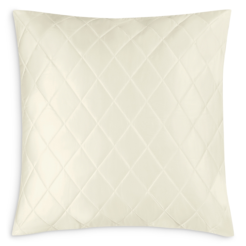 Matouk Nocturne Quilt Euro Sham In Ivory