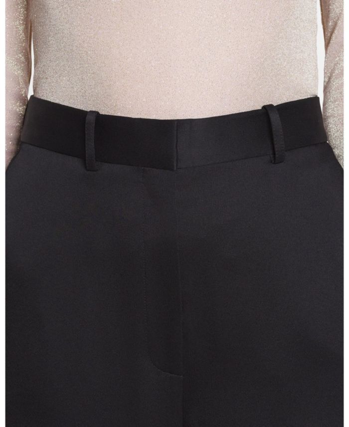 Wide-Leg Tailored Pants