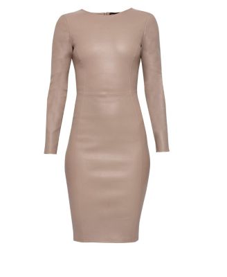 Mrs Smith Stretch Leather Dress