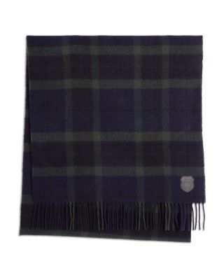 The Kooples Checked Wool Scarf