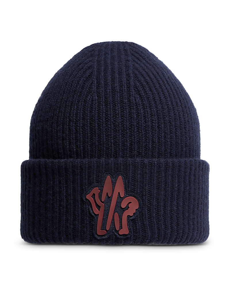 MONCLER WOOL CUFFED BEANIE