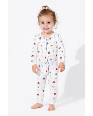 Unisex Sports Convertible Footie Bundle - Baby