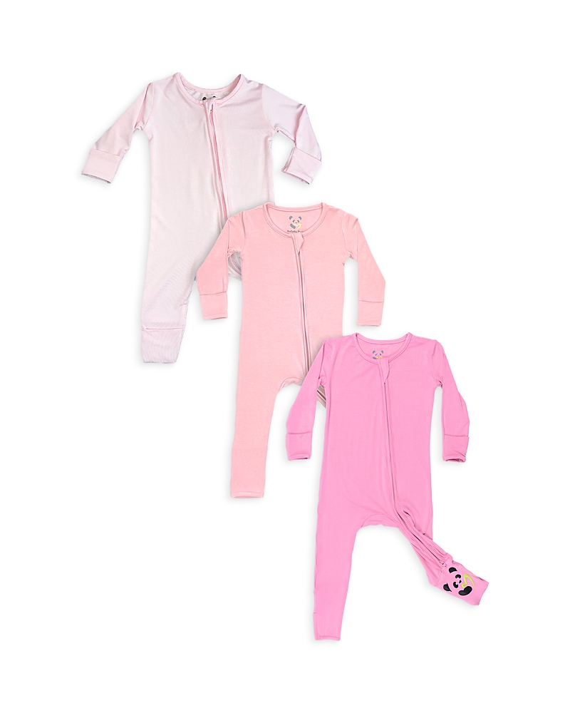 Bellabu Bear Unisex Convertible Footie Bundle - Baby In Pink