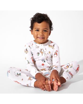 Unisex Christmas Convertible Footie Bundle - Baby