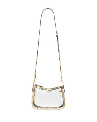 Clear Snap Mini Crossbody Bag