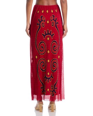 Odessa Strapless Crop Top & Vela Maxi Skirt